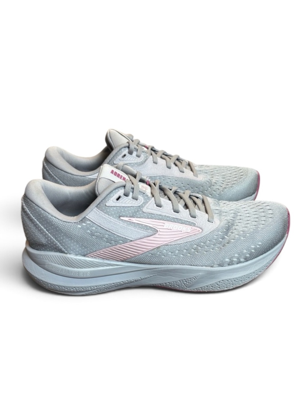 Adrenaline GTS 24 Running Shoes Women’s 10.5W WIDE Light Gray/Pink
